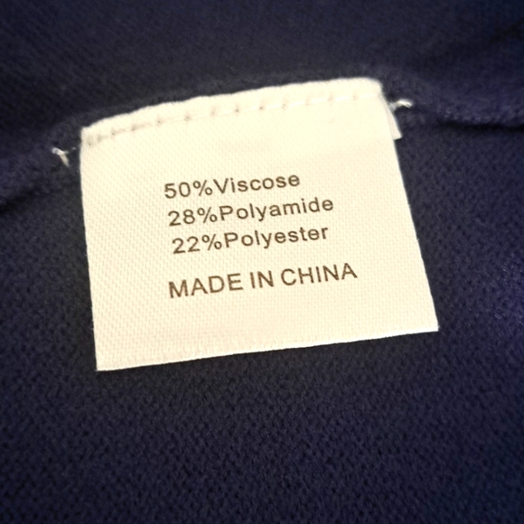 MEROKEETY Knit Sweater Dress Button Short Sleeve Crew Neck Mini Dress Large NWT - Picture 7 of 7